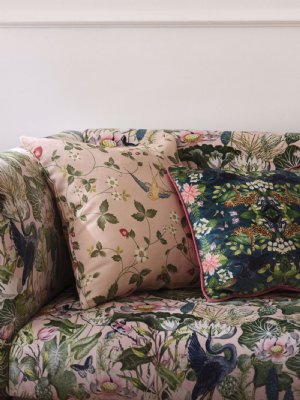 Viewing Wild Strawberry Linen by Clarke & Clarke
