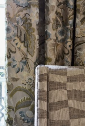 Viewing Tapestry Flowers by Colefax & Fowler