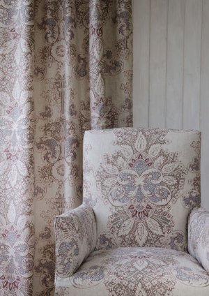 Viewing Rococo Linen by Lewis & Wood
