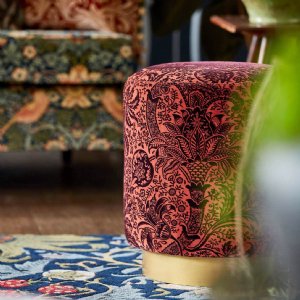 Viewing Indian Flock Velvet by Morris & Co