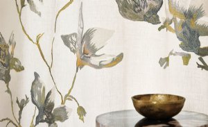 Viewing Saphira Embroidery by Romo
