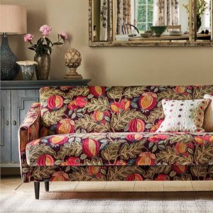 Viewing Cantaloupe Velvet by Sanderson