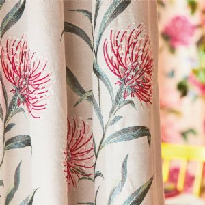 Viewing Catherinae Embroidery by Sanderson