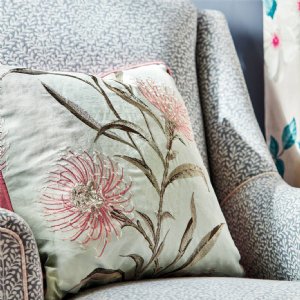 Viewing Catherinae Embroidery by Sanderson