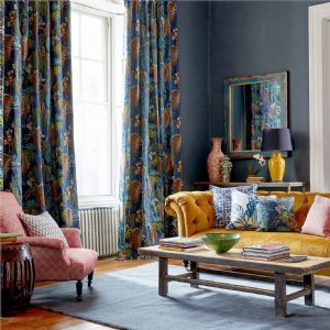 Viewing Rain Forest Embroidery by Sanderson