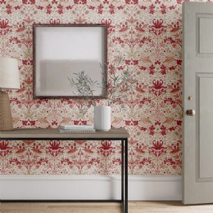 Viewing Simply Strawberry Thief by Morris & Co