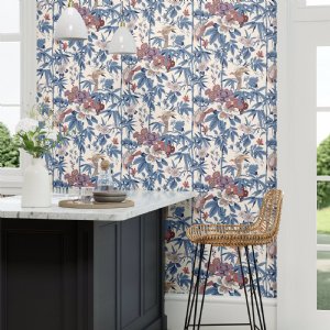 Viewing Bamboo & Birds by Sanderson