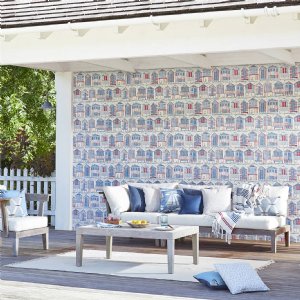 Viewing Beach Huts by Sanderson