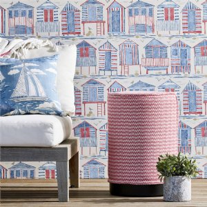 Viewing Beach Huts by Sanderson