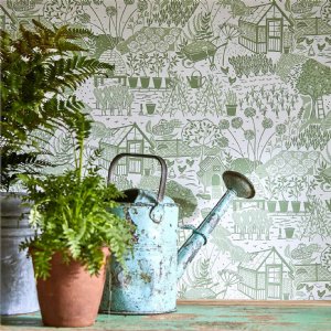 Viewing The Allotment by Sanderson