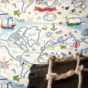 Viewing Treasure Map by Sanderson