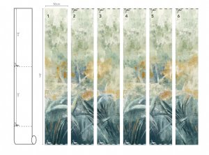 Viewing Hothouse Wall Mural by Villa Nova