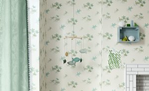 Viewing Tiny Turtles Wallcovering by Villa Nova