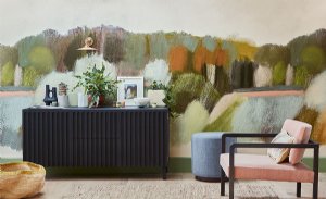 Viewing Welbeck Wall Mural by Villa Nova