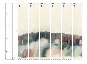 Viewing Welbeck Wall Mural by Villa Nova