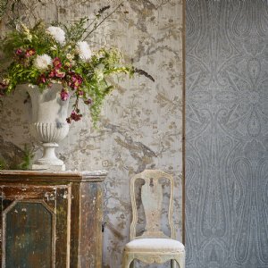 Viewing Chintz Lustre  by Zoffany
